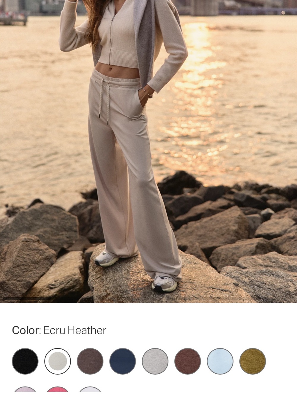 Vuori Wide Leg Pants - Small - Short Length